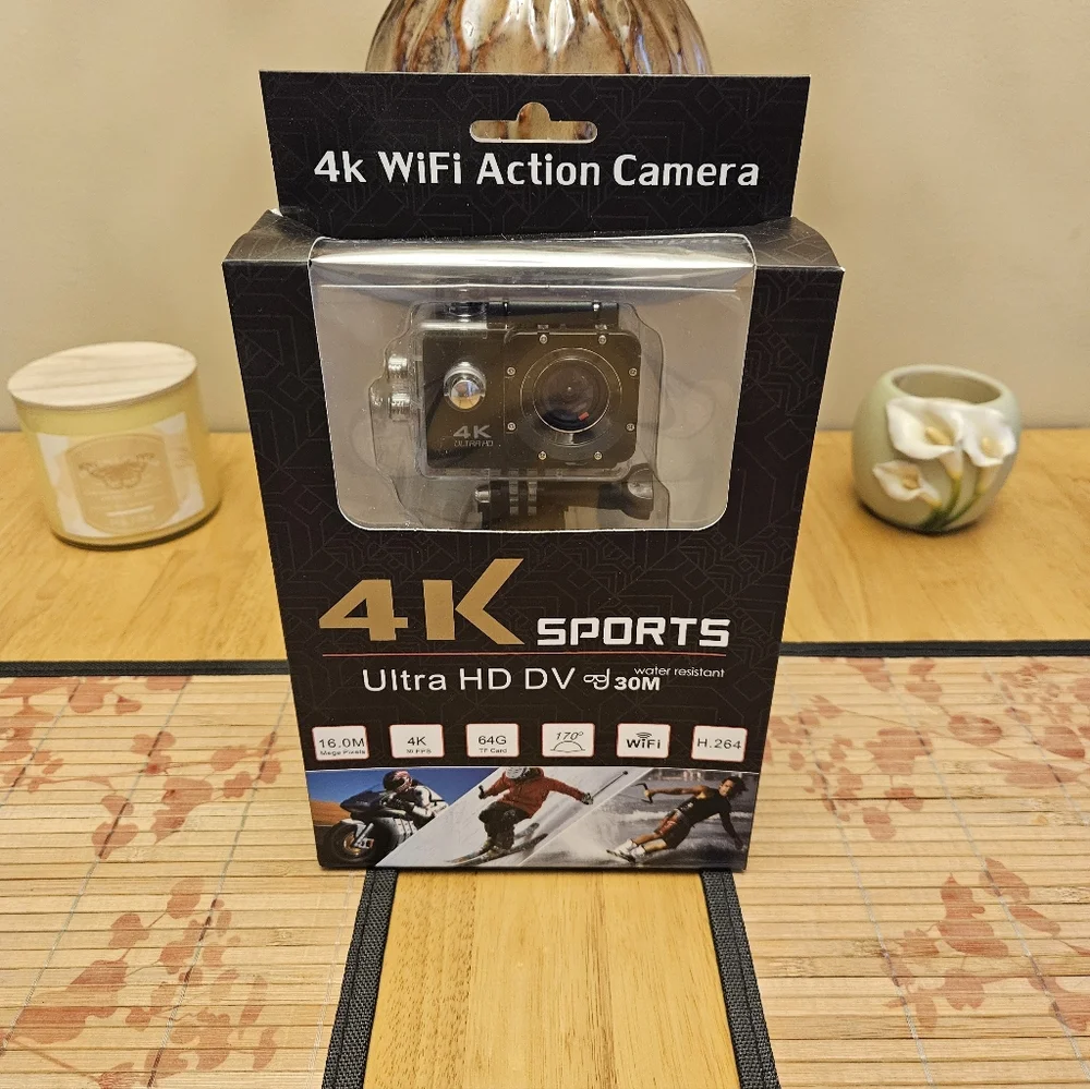 Black Sports Camera
